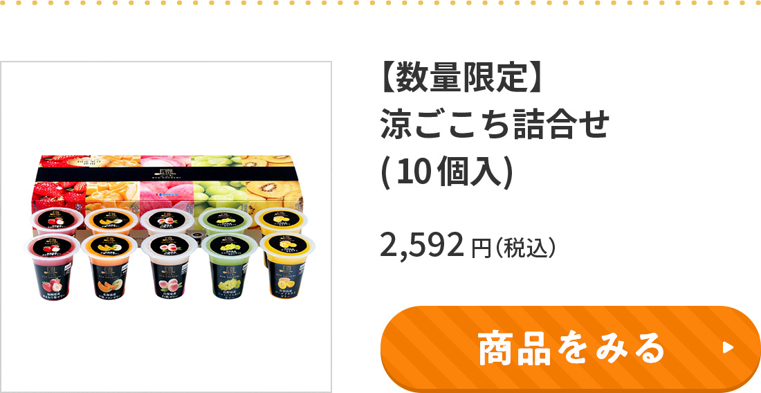 【数量限定】涼ごこち詰合せ(10個入)